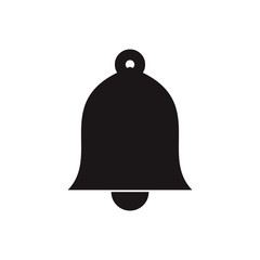 bell icon vector. Bell icon in trendy flat style isolated on white background