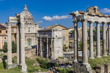 Roman Forum in Rome, Italy