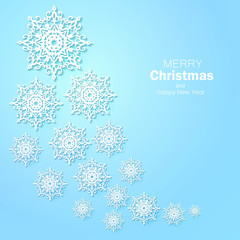 christmas background, card. Vector illustration