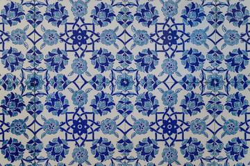 Close up of retro tile background