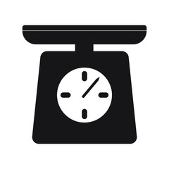 Scale icon vector, weight icon vector