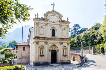 Obraz premium Local church in a sunny day