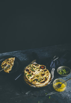 Garlic Naan bread