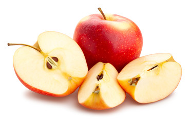 red apples
