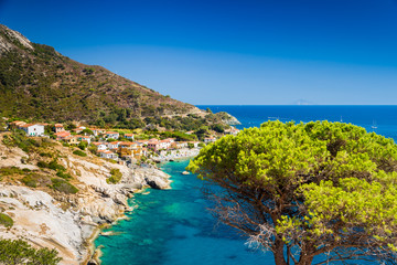 Elba island sea near Pomonte