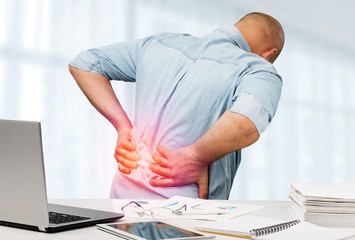 Back pain in office back pain office