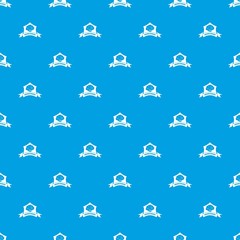 Obraz premium Organic product vegetable pattern vector seamless blue repeat for any use