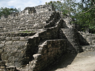 Maya Archaeological Site of Coba, Tulum Mexico Yucatán Peninsula, located in the Mexican state of Quintana Roo