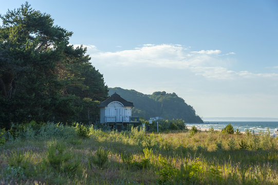 Coastal landscape in Baabe