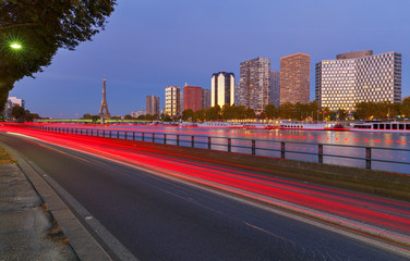 Paris. Embankment Grenelle.