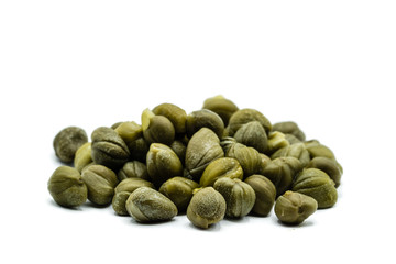 Kapern isoliert freigestellt auf weißen Hintergrund, Freisteller