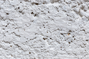 Blank concrete wall white color for texture background