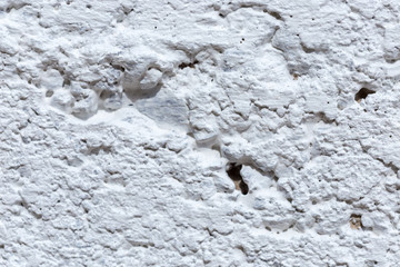 Blank concrete wall white color for texture background