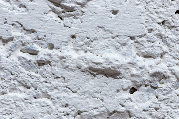 Blank concrete wall white color for texture background