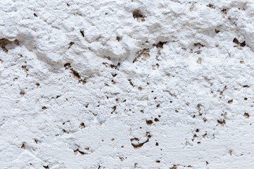 Blank concrete wall white color for texture background