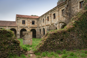 Fototapeta premium Obona, Camino de Santiago, Spain