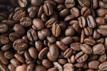 Coffee Beans Top View