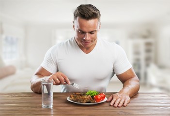 Healthy eating concept.