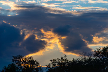 rain, scary cloud during sunsetrain, scary cloud during sunset