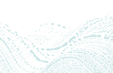 Grunge texture. Distress blue rough trace. Charmin