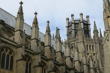 detail of roof of Ely Cathedral