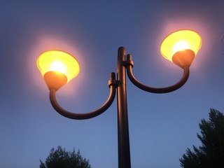 Lampioni di sera