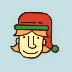 Christmas and new year illustrations for the holidays. 3D icons and patterns, Santa Flatley. Gifts and 2019 inscription.