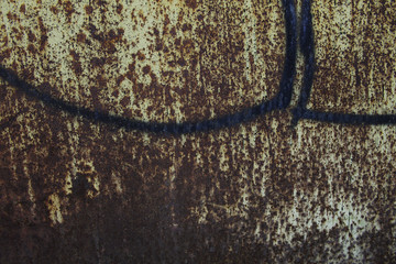 rusty abstract background