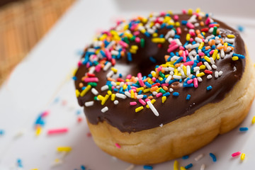 Donuts Cobertura de Chocolate