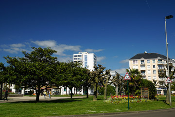 place arborée des sables d'Olonne