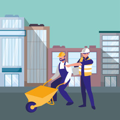 construction workers design