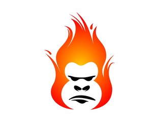 Flaming Gorilla