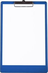 Clipboard with Blank Paper - Isolated