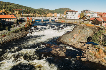 Fototapeta premium Kongsberg waterfall