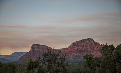 Fototapeta na wymiar Sedona, Arizona. Sedona Rocks, Landscape.