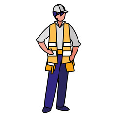construction worker design