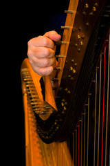 Tuning a Harp