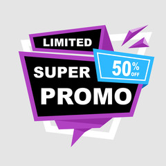 Sale Super Promo Discount Design