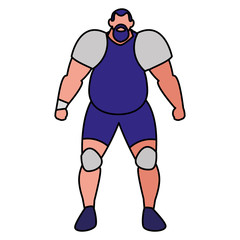  weightlifter man icon