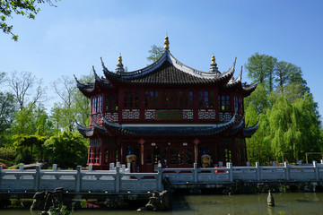 Maison du thé de la cité des immortels à Pairi Daiza