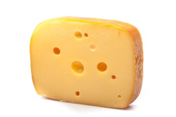 Piece of Yellow Cheese
