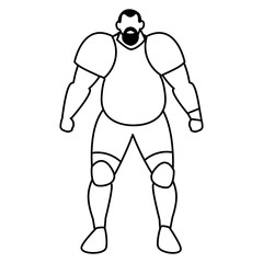  weightlifter man icon