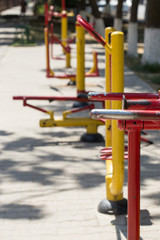 playground in the yard