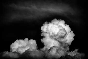 Thunderstorm clouds