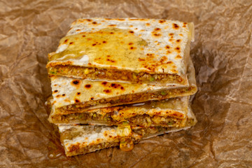 Turkish cuisine - gozleme