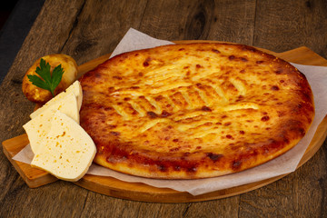 Homemade Ossetian pie