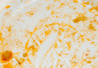 dirty dishes after a meal