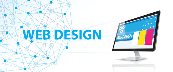 Internet Web Design Concept