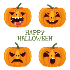 Vector Illustration Of Halloween