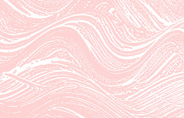 Grunge texture. Distress pink rough trace. Good-lo